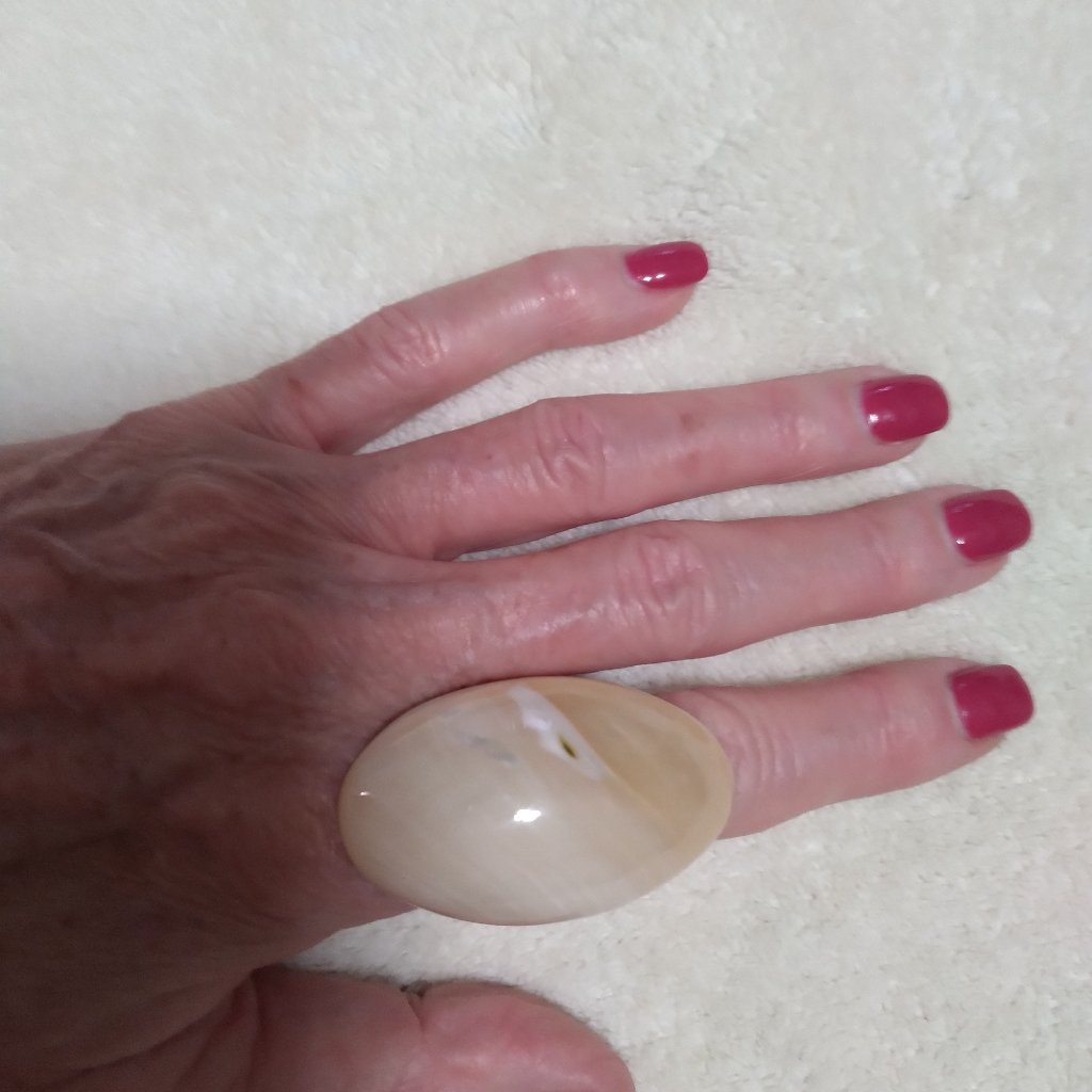 Large Shell/Stone Ring